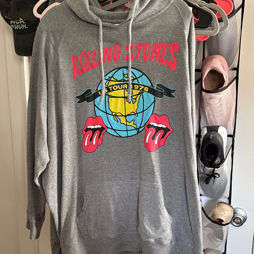 Torrid Rolling Stones Gray Hoodie